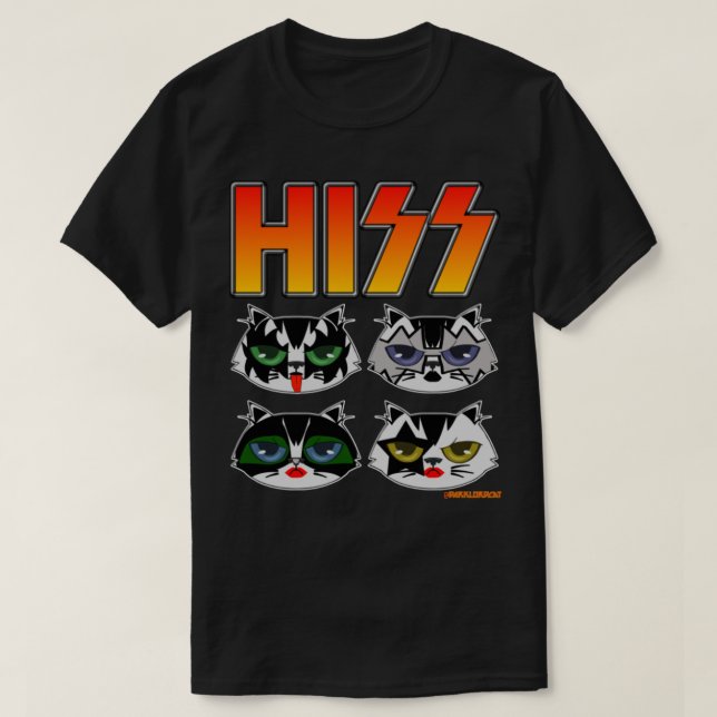T-SHIRT HISS (Design devant)