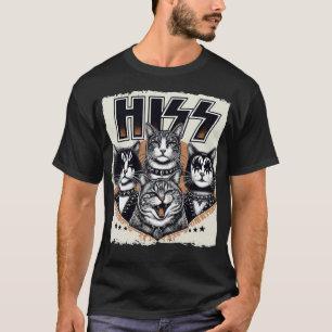 T-shirt Hiss Funny Cat