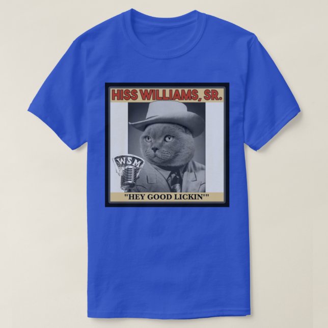T-shirt Hiss williams (Design devant)