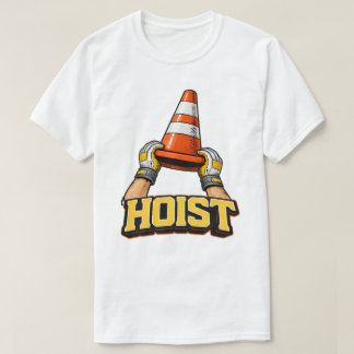 T-shirt Hissez le Cône Drôle de Baseball