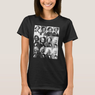 T-shirt Histoire afro-américaine Frederick Douglass Black