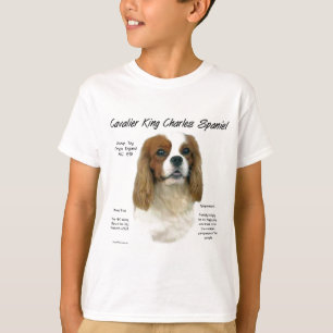 T-shirt Histoire cavalière d'épagneul du Roi Charles