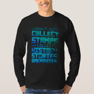 T-shirt Histoire de la philatélie Souvenirs