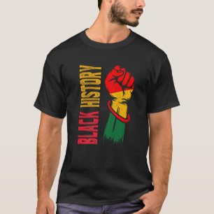 T-shirt Histoire de l'Afrique noire en Amérique 2022 Bhm A