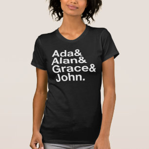 T-shirt Histoire de l'informatique : Version de LISP