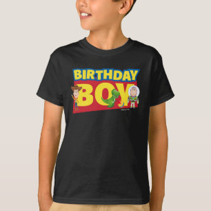 T-shirt Histoire du jouet   Birthday Boy - Nom et âge