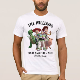 T-shirt Histoire du jouet Disney Famille Vacances