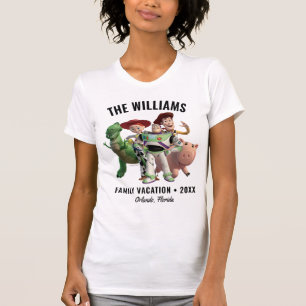 T-shirt Histoire du jouet Disney Famille Vacances