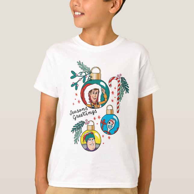 T-shirt Histoire du jouet | JOYEUSES FÊTES (Devant)
