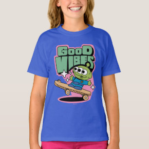 T-shirt Histoire du jouet Little Green Men Good Vibes