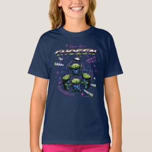 T-shirt Histoire du jouet   Retro "J'Ai Été Choisi" Aliens