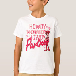 T-shirt Histoire du jouet   Woody "Howdy Howdy Howdy Partn