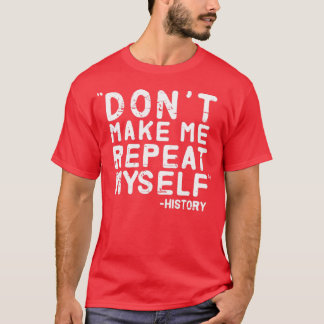 T-shirt Histoire Enseignant Historien Études sociales