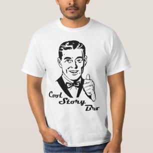 T-shirt Histoire fraîche Bro rétro