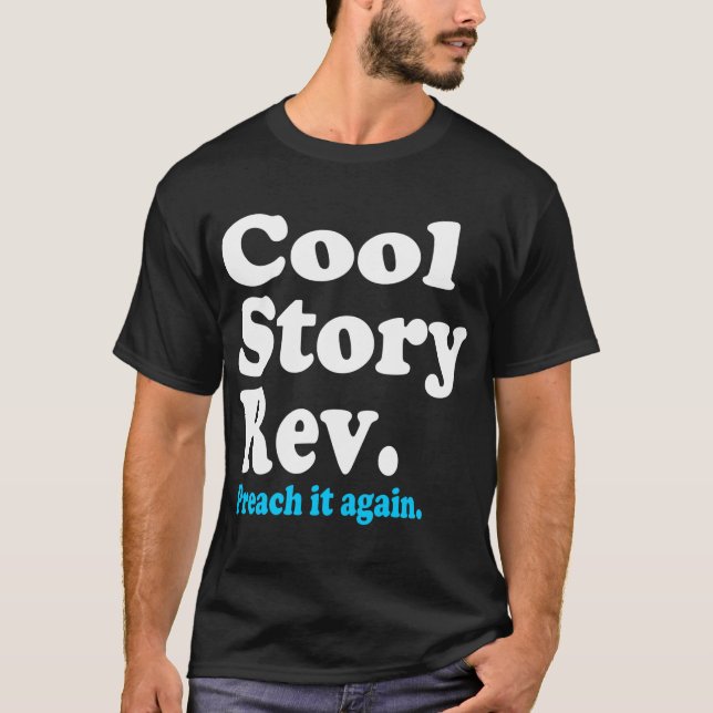 T-shirt Histoire fraîche Rev-foncée (Devant)