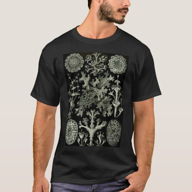 T-shirt Histoire naturelle Lichen (Devant)