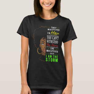 T-shirt Histoire noire de la mélanine
