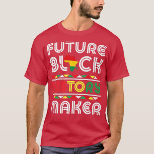T-shirt Histoire noire future créateur Black Pride Histo n