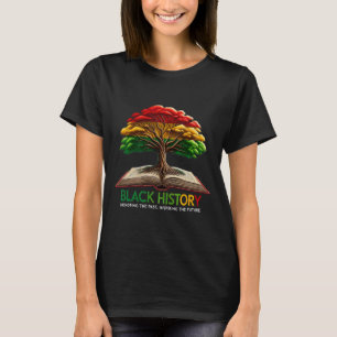 T-shirt Histoire noire inspirant l'avenir fier Black His