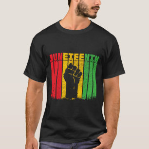 T-shirt Histoire noire Liberté africaine afro-américaine