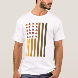 T-shirt Histoire noire Melanin Drapeau Hommes Femmes Enfan