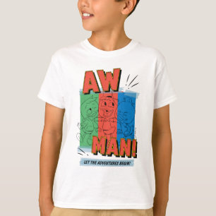 T-shirt Histoires de canards  Laissons les aventures comme