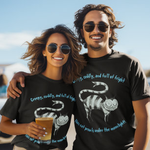 T-shirt Histoires du chat maudit : Une créature née pour