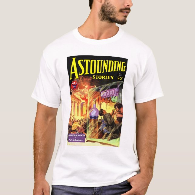 T-shirt Histoires étonnantes (déc., 1933) (Devant)