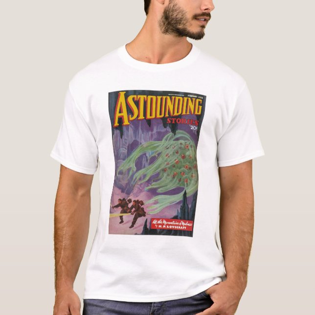 T-shirt Histoires étonnantes (févr. 1936) (Devant)