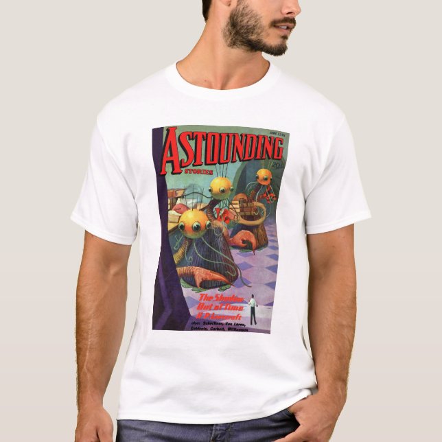 T-shirt Histoires étonnantes (juin 1936) (Devant)