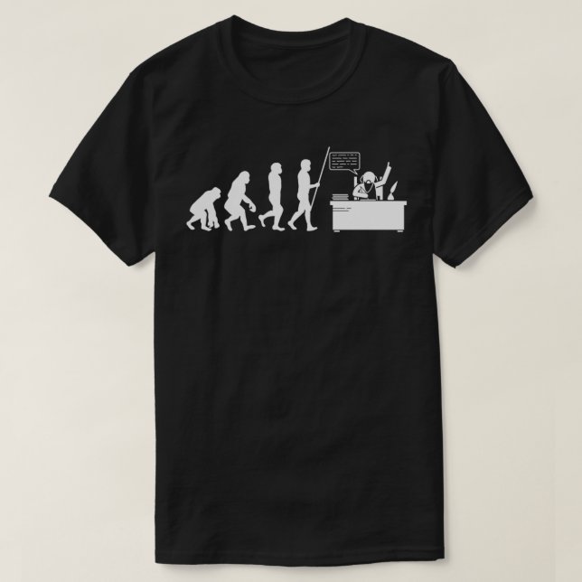 T-shirt Historien De La Recherche Musée Conservateur Et Ar (Design devant)