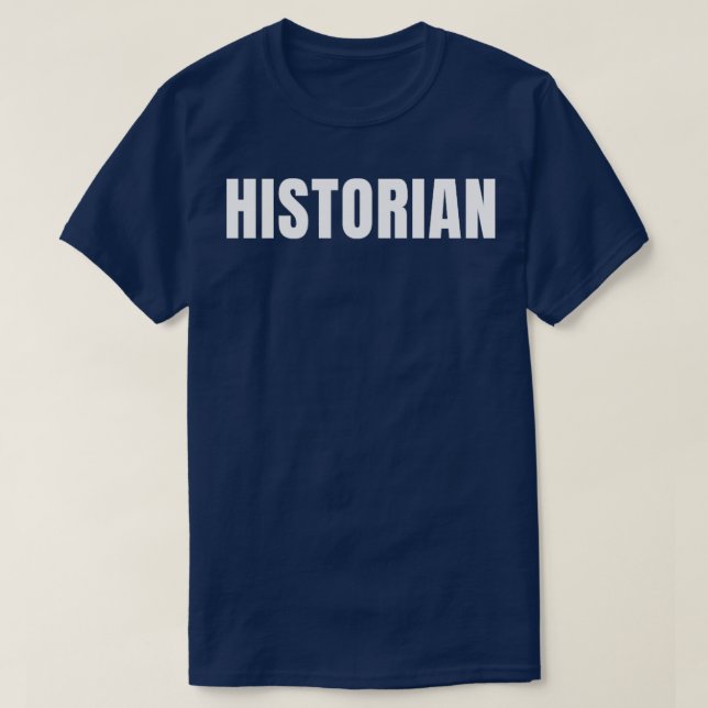T-shirt Historien Funny Titre du travail Profession Annive (Design devant)