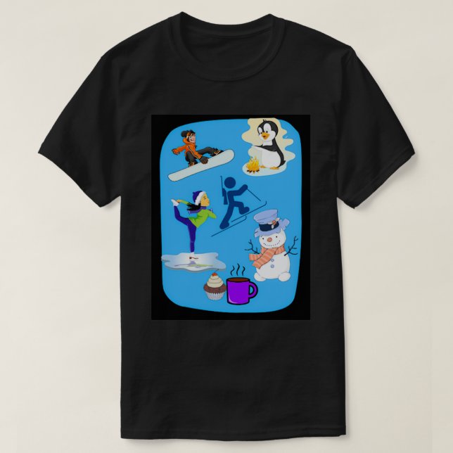 T-SHIRT HIVER (Design devant)