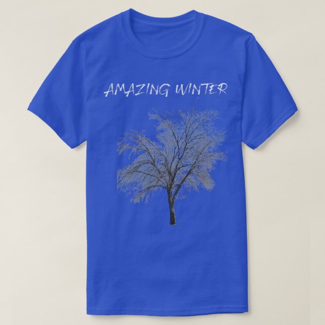 T-shirt hiver extraordinaire (Design devant)