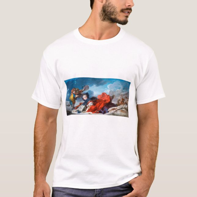 T-shirt Hiver, Fragonard (Devant)