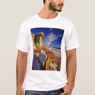 T-shirt Hiver le long de la rivière Missouri près de