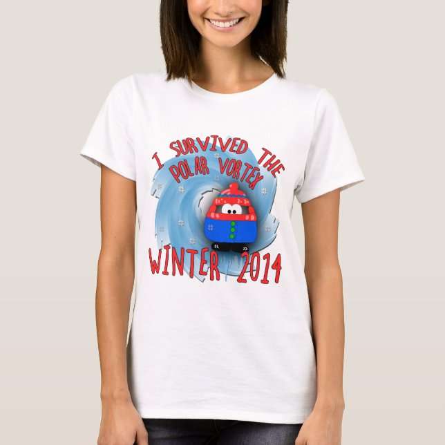 T-shirt Hiver POLAIRE du VORTEX 2014 (Devant)