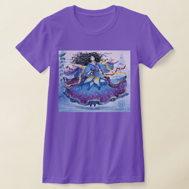 T-shirt Hiver Solstice neige (Poser)