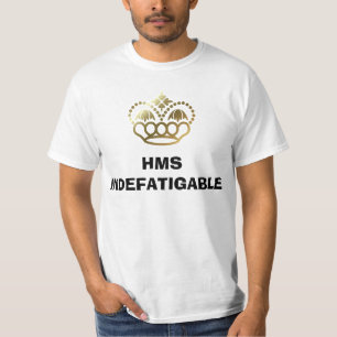 T-SHIRT HMS INDEFATIGABLE