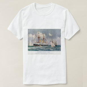 T-shirt HMS inflexible en fer cuirassé 1876
