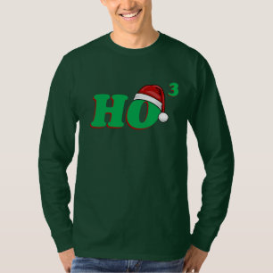T-shirt Ho (cubés) chemise drôle de Noël 3