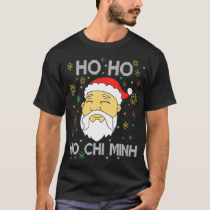 T-shirt Ho Ho Ho Chi Minh Asiatique Vietnamien Père Noël C
