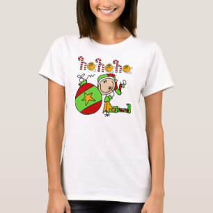T-shirt Ho Ho Ho Holiday Elfe