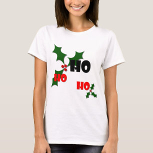 T-shirt Ho Ho Ho Holly & Berries