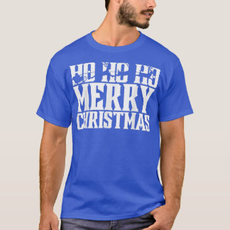 T-shirt Ho Ho Ho Joyeux Noël Santas Sommeil Et Vol