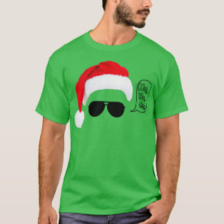 T-shirt HO HO HO Père Noël Casquette de Noël