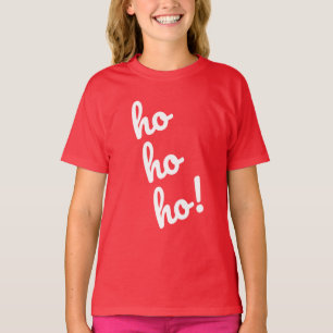T-shirt Ho Ho Ho! Santa Ho Noël