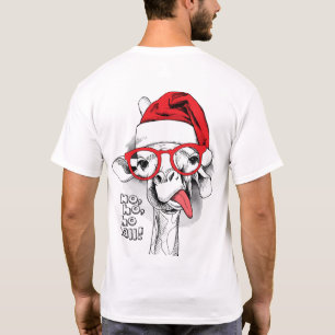 T-shirt Ho ho y’all Giraffe