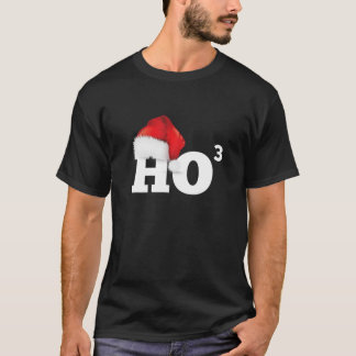 T-shirt Ho To The Third Power - Drôle Noël Ho Ho Ho T