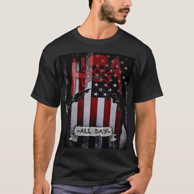 T-SHIRT HOA TOUTE LA JOURNÉE (Devant)